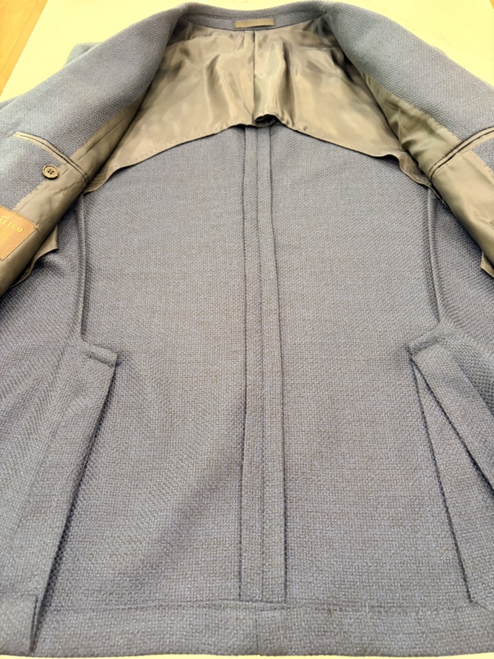 Spier and Mackay Navy Hopsack Sport Coat - Picture 4 of 5